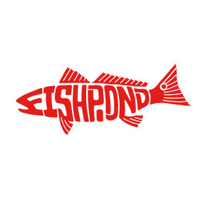 Fishpond Thermal Die Cut Sticker in Redfish
